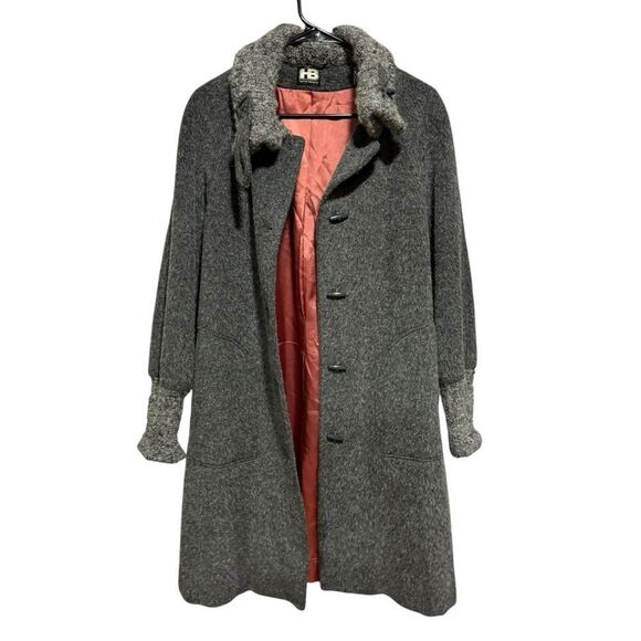 Harve Bernard Vintage Wool Coat - Picture 1 of 10